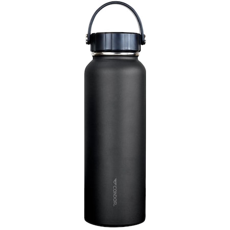 Condor Outdoor Products 32 OZ VACUUM SEALED THERMAL BOTTLE, BLACK 221265-002